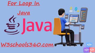 For Loop in Java  Hindi  W3schools [upl. by Anilejna]