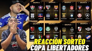 Reacción SORTEO COPA LIBERTADORES 🏆  El Grani [upl. by Dnomed]