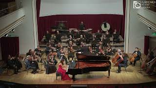 F Mendelssohn Bartholdy  Concerto for piano and orchestra no 1 mov 23 Maria Pirvulescu piano [upl. by Antonietta]