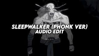 sleepwalker phonk remix  akiaura「 edit audio 」 [upl. by Osei]