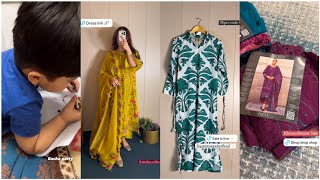 Merium Pervaiz Enjoy Bacha Party Share Graceful Clothes PR Parcel Unboxing amp Dress Design Routine ❤ [upl. by Ender]