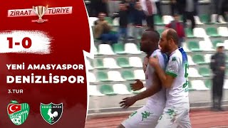 Yeni Amasyaspor 10 Denizlispor Maç Özeti Ziraat Türkiye Kupası 3Tur 27102016 [upl. by Fabiolas]