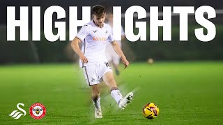 Swansea City v Brentford  Highlights  U21s [upl. by Atihana]