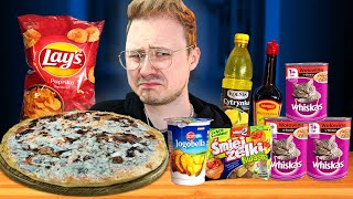 PIZZA CHALLENGE w 2022 ROKU 🍕🤮 [upl. by Osnofedli]