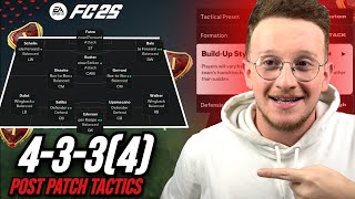 POST PATCH Broken META TACTICS Best 4334 Custom Tactics EA FC 25 [upl. by Claire]