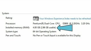 How to fix 296gb ram usable out of 4gb ram in windows 7 64 bit [upl. by Fellows414]