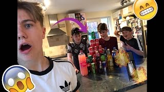 Worlds Fizziest Drink Challenge We Broke The Soda Stream  Max amp Harvey Official [upl. by Haididej52]