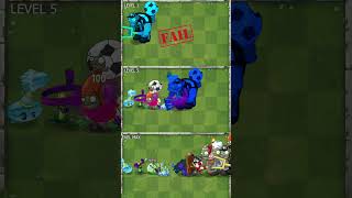 Pvz 2  Team Pokra Level 1 5 Max Vs Team Sport Gargantuar Zombie shorts [upl. by Blinni]