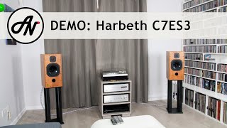 Harbeth C7ES3 Speakers HL Compact 7ES3 C7ES3  Video Demonstration [upl. by Finbur]