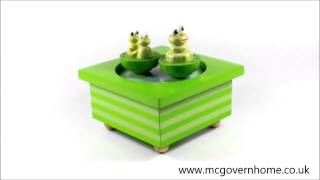 Frog Music Box by Trousselier [upl. by Assirroc]