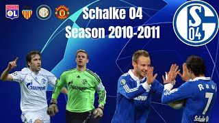 Schalke 04s epic 20102011 Champions League Run [upl. by Nnahaid]