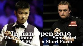 Zhao Xintong vs Sam Baird Short Form [upl. by Leiruh]