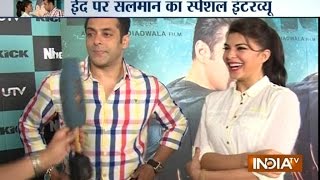 Exclusive Interview with Salman Khan Eid luck works for Kick [upl. by Alletsyrc]