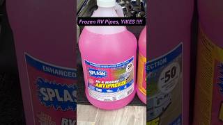 Splash RV Safe Antifreeze Winterizing Sprinter Van [upl. by Sivolc]