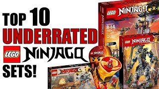 TOP 10 UNDERRATED LEGO NINJAGO SETS [upl. by Barmen]