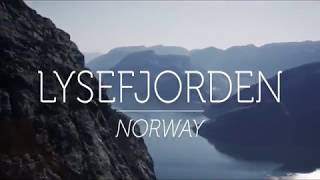 Lysefjorden Norway [upl. by Cyb]