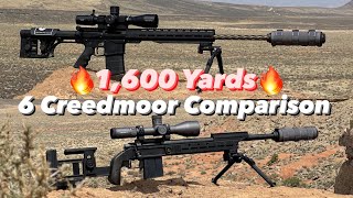 6mm Creedmoor Head To Head 1600 Yards [upl. by Manda]