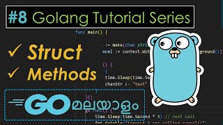 Golang Tutorial Series  Struct Basics  Part 8  Malayalam Programming [upl. by Barby634]