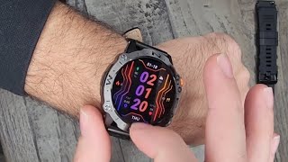 ESFOE Smart Watch for Men with AI VoiceBluetooth Call Review [upl. by Evin]