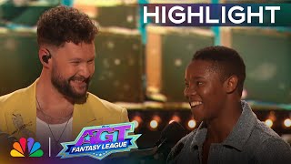 Calum Scott and Musa Motha collab to quotYou Are The Reasonquot  Finale  AGT Fantasy League 2024 [upl. by Ahtenak304]