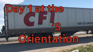 CFI Orientation Day 1 [upl. by Blodgett]