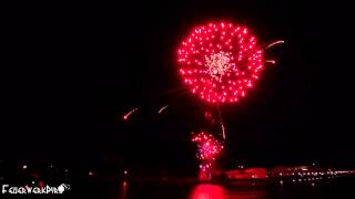 Festival Maritim  Bremen Vegesack  Feuerwerk 2013 HD [upl. by Newby286]