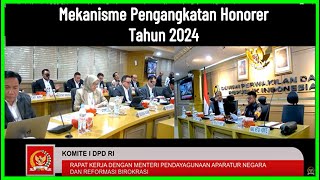 Mekanisme Pengangkatan HonorerNon ASN Tahun 2024 [upl. by Enhpad693]