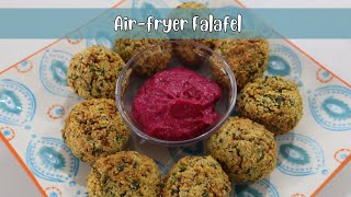 Airfryer Falafel recipe  Mealprep friendly  The Aspiring Home Cook [upl. by Benioff]