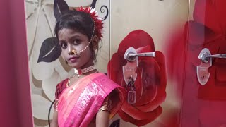 Bhadoro Ashwin mase song dance cover by Srijita Official👌🤩🥰 SUBSCRIBE [upl. by Fifine]