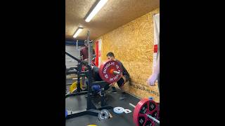 275kg  606lbs x1 squats gym powerlifting squats [upl. by Ylsew]