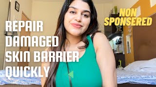 4 Simple ways to Repair Damaged skin Barrier in two Weeks Effectively repair skin barrier skincare [upl. by Yerfej914]