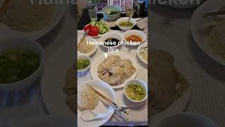 Vlog Hainanese Chicken Rice with H amp H [upl. by Ainaj66]