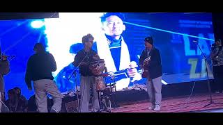 Phunchok Tsokar sing a melodious song at the Zanskar Festival 2024 [upl. by Norrat748]