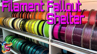 Filament Fallout Shelter How I organize my Filament storage [upl. by Alidus413]