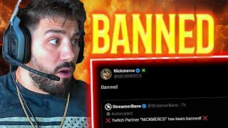 NICKMERCS BANNED [upl. by Klenk664]