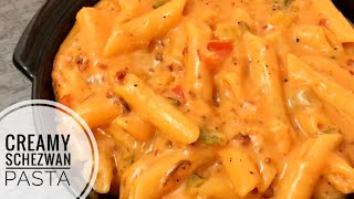 Creamy Schezwan Pasta Recipe  Pasta Recipe  Pasta Banane ka Tarika  Pasta with Schezwan Sauce [upl. by Gherardo261]