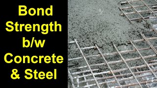 Bond Strength bw Concrete and Reinforcement [upl. by Girardi]