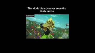 This dude clearly never seen the broly movie sparkingzero dragonball [upl. by Buehrer782]