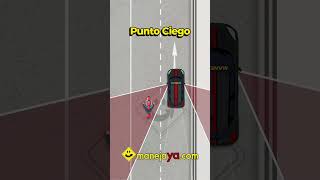 ¿Que es el punto ciego 👨🏻‍🏫🚙 clasesdemanejo manejaya puntociego [upl. by Ecyob]