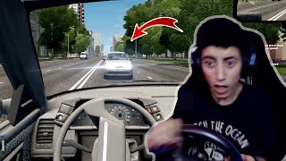 City Car Driving  😂 فاش غانبغي نشد البيرمي [upl. by Anailuig]