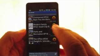 Samsung Infuse 4G ATampT Android phone review [upl. by Jasik70]