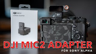 DJI MIC2 Adapter für Sony [upl. by Ferde]