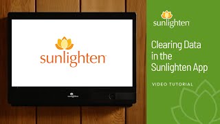 Clearing Data in the Sunlighten App [upl. by Thelma]