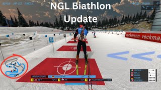 NGL Biathlon MEGAUPDATE  Neue Strecken  Strecke Östersund  NGL Biathlon Update 01 [upl. by Ynnohj]