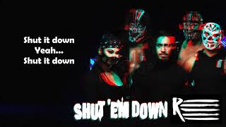 Retribution WWE Theme  Shut Em Down lyrics [upl. by Anerdna]