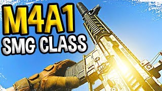 M4A1 SMG CLASS  Modern Warfare Gold M4A1 Gameplay amp M4 Best Attachments MW Rushing Class [upl. by Fernandina529]