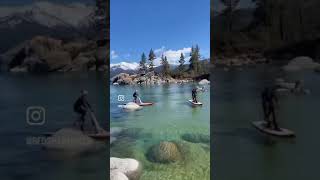 Red Shark Bikes  water bike  Tahoe lake Sierra Nevada [upl. by Schapira632]