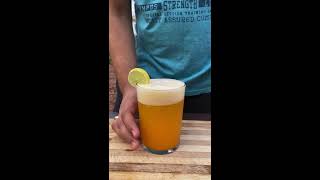 Beer Cocktail Recipe  Orange Shandy  Homemade Cocktail  4 Ingredients  Summer DIY Cocktail [upl. by Anuahs]