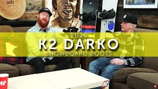 2020 K2 Darko Snowboard Boots [upl. by Ykcul]