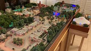 Miniature Disneyland in Z Scale  Olszewski Main Street USA [upl. by Eniger]